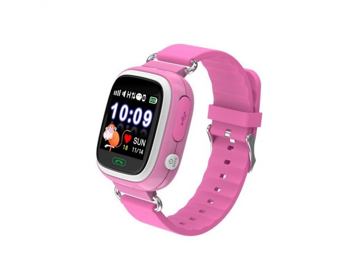 Смарт часовник Xmart KIDS GPS KW03G Pink , 1.22