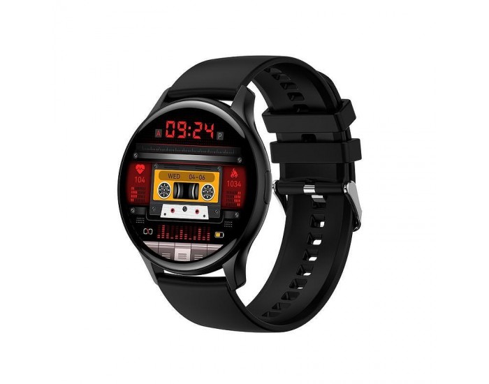 Смарт часовник LEMFO HK89 Black , 1.43