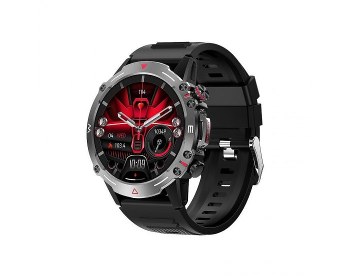 Смарт часовник LEMFO HK87 Black , 1.43