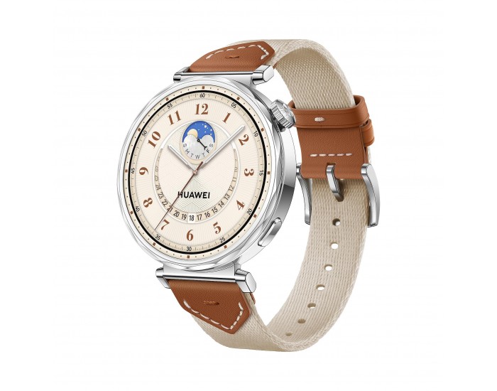 Смарт часовник Huawei WATCH GT 5 BROWN WOVEN 41mm Jana-B19W 55020DJR , 1.32 , 33.50