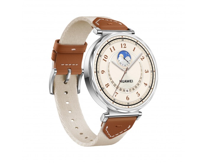 Смарт часовник Huawei WATCH GT 5 BROWN WOVEN 41mm Jana-B19W 55020DJR , 1.32 , 33.50