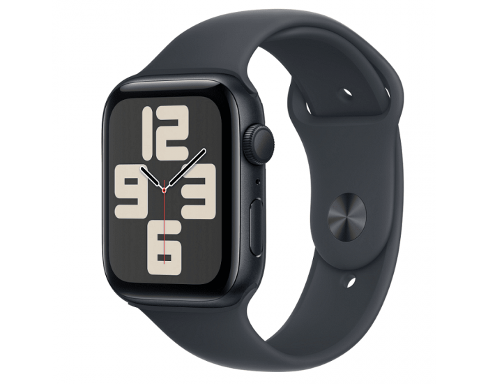 Смарт часовник Apple Watch SE2 v3 44mm Midnight/Mid Band M/L mxek3 , 1.78 , 32 , 44.00 , Apple S8 SiP 64-bit Dual Core