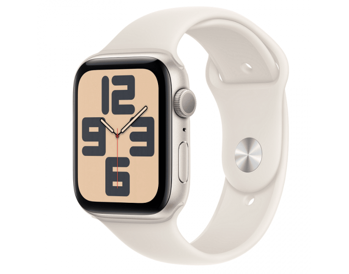 Смарт часовник Apple Watch SE2 v3 44mm Starlight/Star Band M/L mxev3 , 1.78 , 32 , 44.00 , Apple S8 SiP 64-bit Dual Core