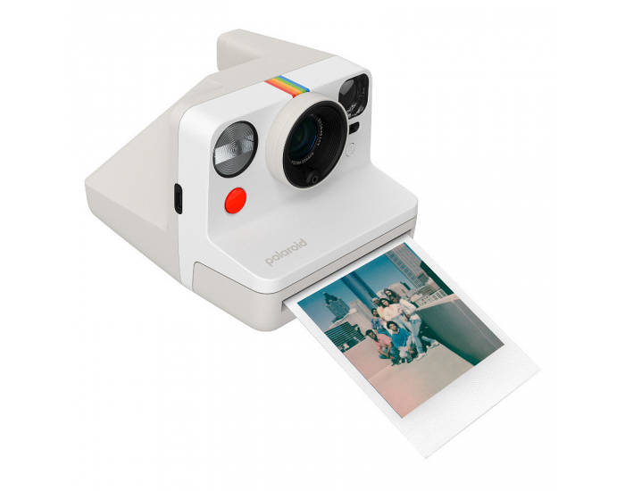Фотоапарат за моментни снимки Polaroid NOW Gen 3 Pebble White 009155