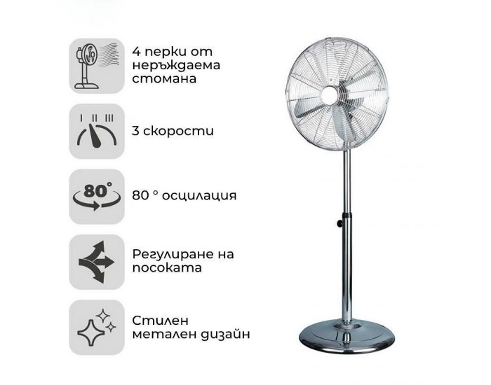 Вентилатор Finlux FSF-1624-SS , 60 W