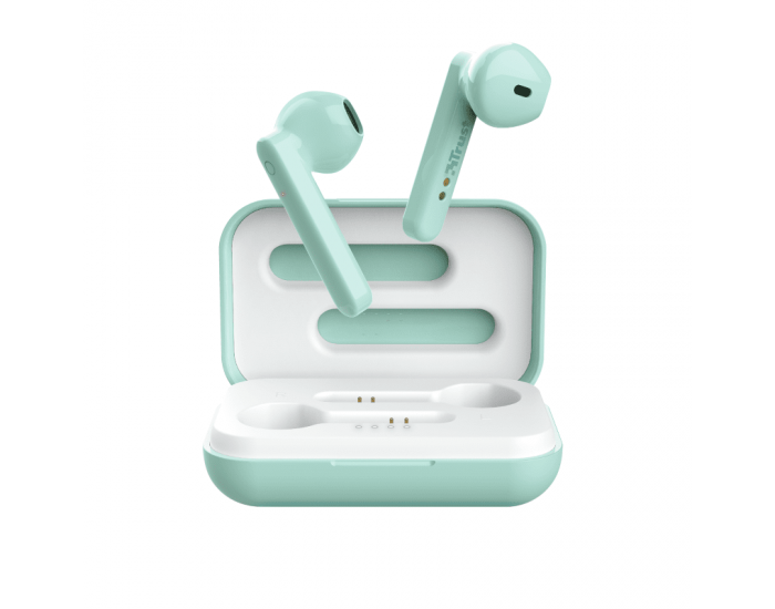 Слушалки Trust PRIMO TOUCH BT MINT , Bluetooth , IN-EAR (ТАПИ)