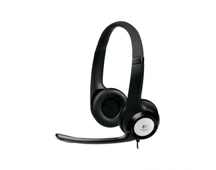 Слушалки с микрофон Logitech H390 981-000406 , ОТВОРЕН