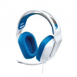 Слушалки с микрофон Logitech G335 WHITE 981-001018 , OVER-EAR - Офис
