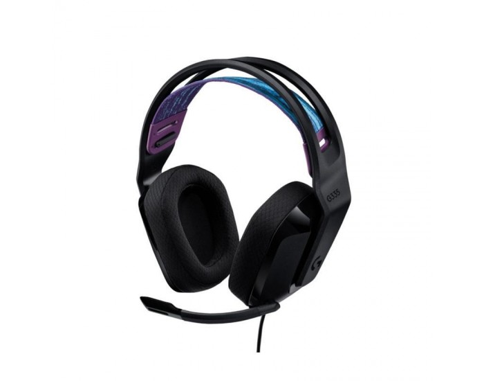 Слушалки с микрофон Logitech G335 BLACK 981-000978 , OVER-EAR
