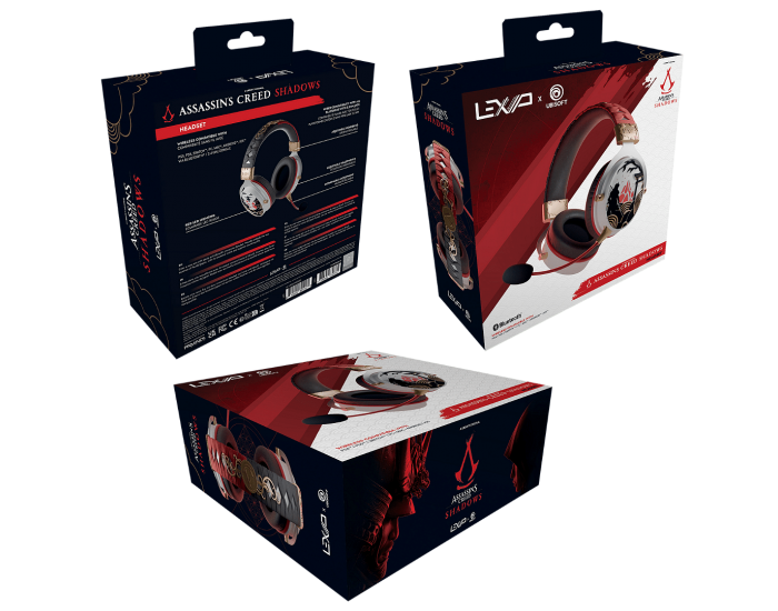 Слушалки с микрофон Lexip Assassin's Creed - Shadows HEADSET