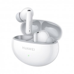 Слушалки с микрофон Huawei FREEBUDS 6i WHITE 55037552 , Bluetooth , IN-EAR (ТАПИ) - Офис