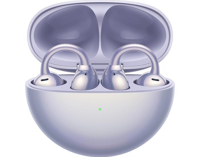 Слушалки с микрофон Huawei FreeClip Purple , Bluetooth , IN-EAR (ТАПИ)