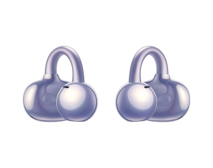 Слушалки с микрофон Huawei FreeClip Purple , Bluetooth , IN-EAR (ТАПИ)