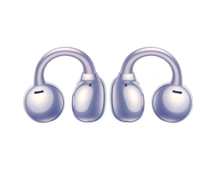 Слушалки с микрофон Huawei FreeClip Purple , Bluetooth , IN-EAR (ТАПИ)