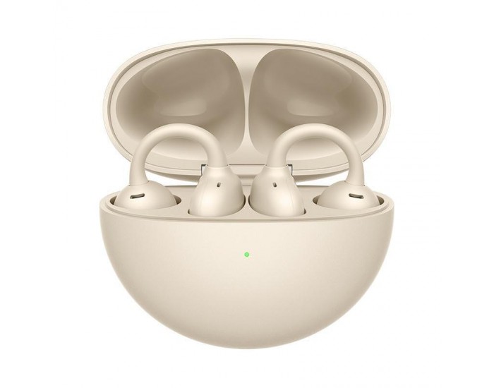 Слушалки с микрофон Huawei FreeClip Beige , Bluetooth , IN-EAR (ТАПИ)