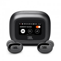 Слушалки JBL LIVE BUDS 3 BLACK JBLLIVEBUDS3BLK , Bluetooth , IN-EAR (ТАПИ) - Офис