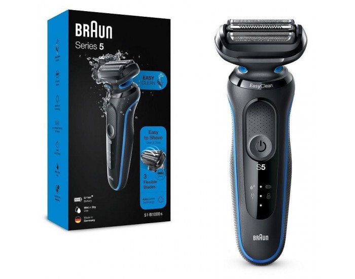 Самобръсначка Braun 51-1000S Blu