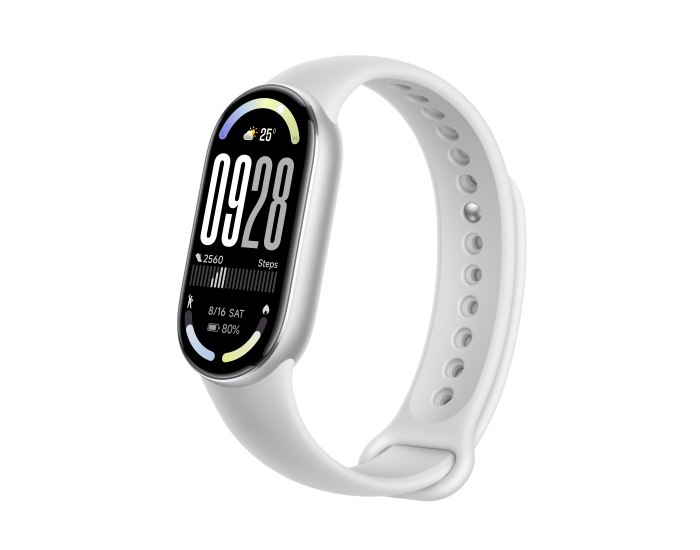 Фитнес гривна Xiaomi SMART BAND 10 SILVER BHR07PSGL , 1.72 , 43.60