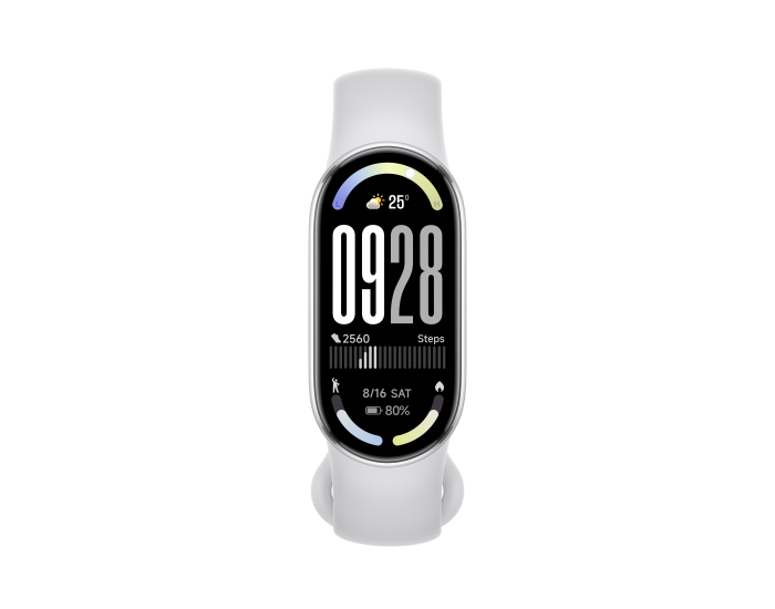 Фитнес гривна Xiaomi SMART BAND 10 SILVER BHR07PSGL , 1.72 , 43.60