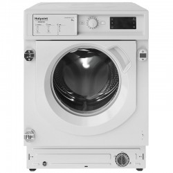 Вградена пералня Hotpoint-Ariston BI WMHG 81485 EU , 1400 об./мин., 8.00 kg, B , Бял - Перални