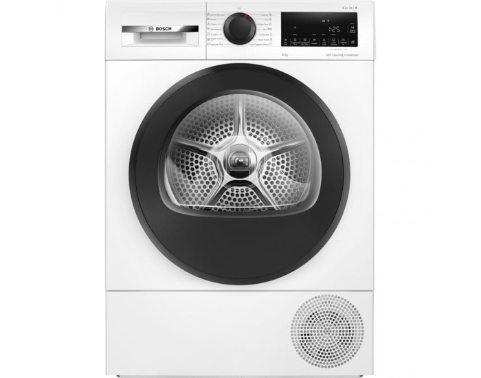 Сушилня Bosch WQG24501BY , 9 kg, D , Бял