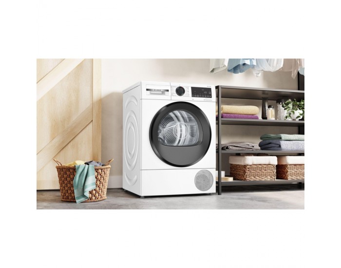 Сушилня Bosch WQG24501BY , 9 kg, D , Бял