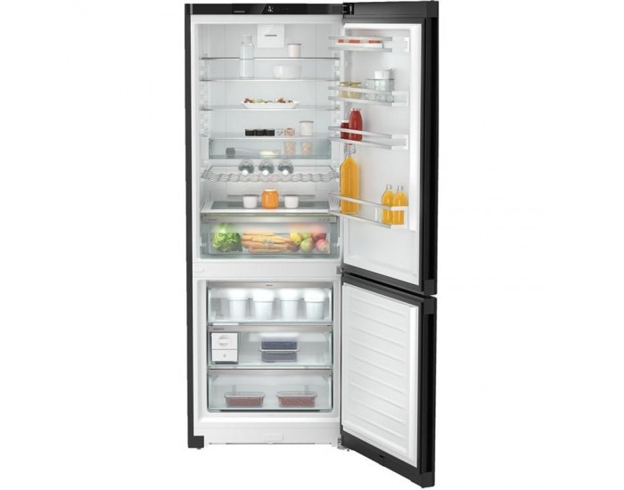 Хладилник с фризер Liebherr CNbdd 7723 , 485 l, D , No Frost , Черен инокс