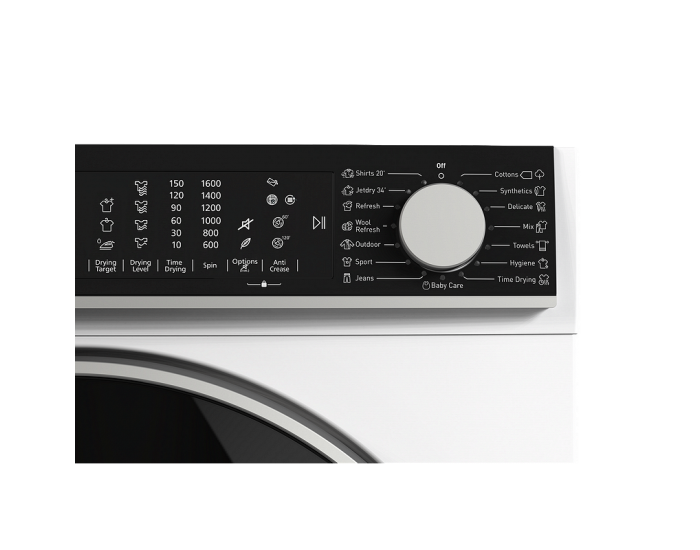 Сушилня Sharp KD-NHL8S9GWD , 8 kg, D , Бял , D