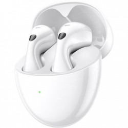 Слушалки с микрофон Huawei FREEBUDS 6 WHITE 55038131 , Bluetooth , IN-EAR (ТАПИ) - Офис