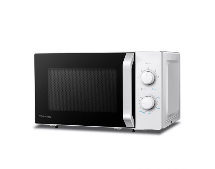 Микровълнова фурна Toshiba MW-MM20PWH , 800 W, 20 Литри