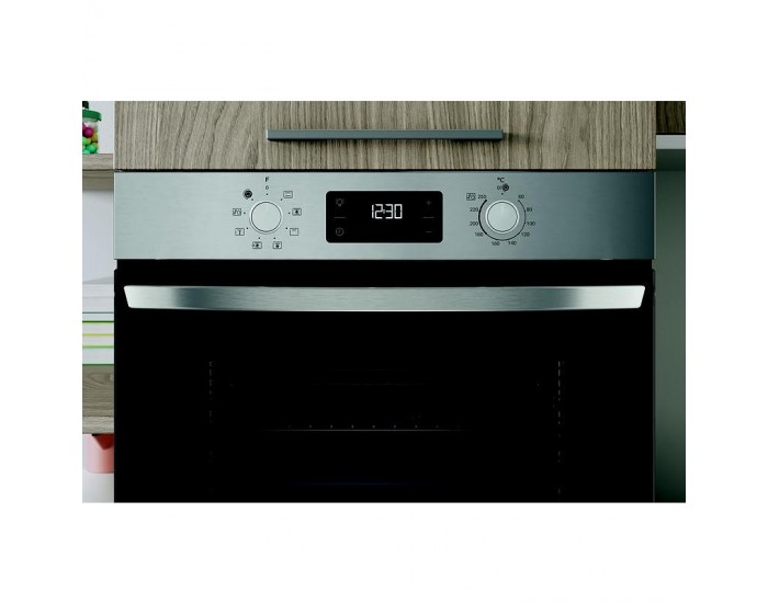 Фурна за вграждане Indesit IO 255HU X , 71 , Hydrolitic , Push бутони , А