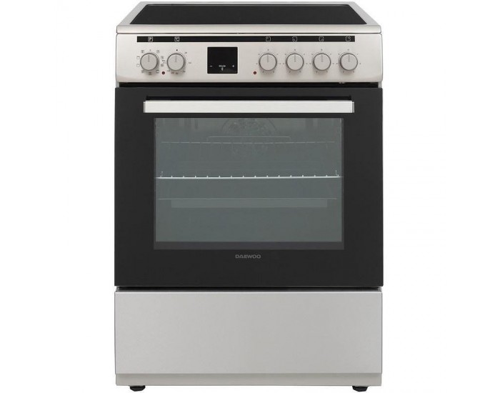 Готварска печка (ток) Daewoo F66EVDTE19INM-GR , Керамични , INOX