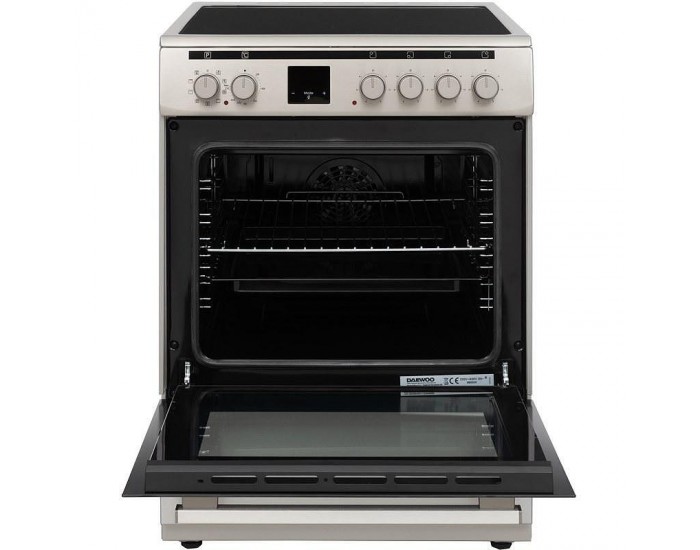 Готварска печка (ток) Daewoo F66EVDTE19INM-GR , Керамични , INOX