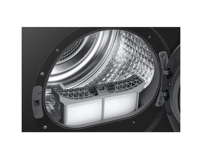 Сушилня Samsung DV90DG6845LBU4 , 9 kg, A , Черен