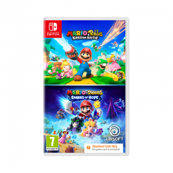 Игра Mario and Rabbids Double Pack - Код в кутия (NSW) - Софтуер и Игри