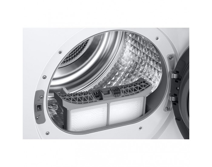 Сушилня Samsung DV90DG6845LKU4 , 9 kg, A , Бял