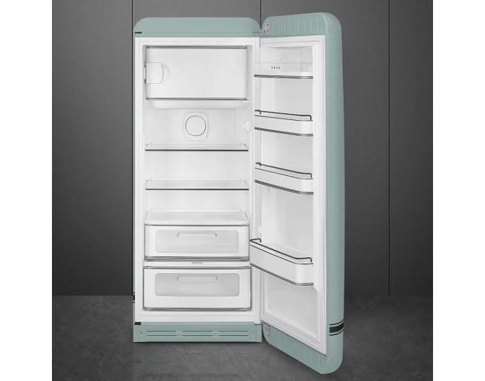 Хладилник с фризер SMEG FAB28RDPSG6 , 270 l, C , Зелен , Статична