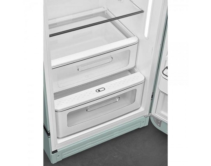 Хладилник с фризер SMEG FAB28RDPSG6 , 270 l, C , Зелен , Статична