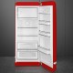 Хладилник с фризер SMEG FAB28RDP9176 , 270 l, C , Статична , Червен
