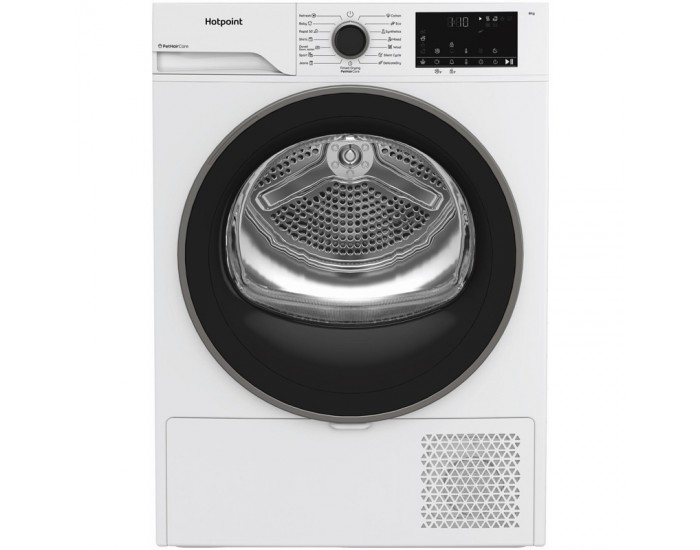 Сушилня Hotpoint-Ariston C HD 84M WBS EE , 8 kg, C , Бял