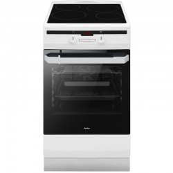 Готварска печка (ток) AMICA 58IES2.322HTAB(W) IND , Керамични , Бял - Готварски печки