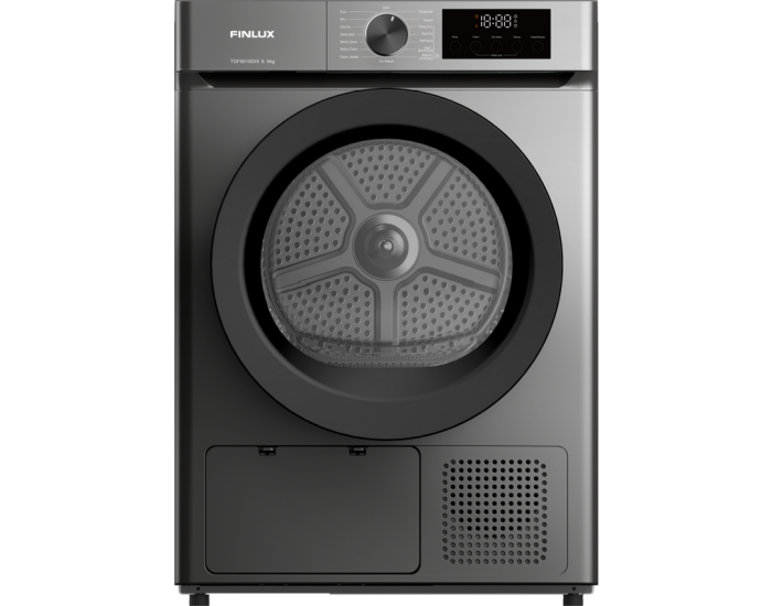 Сушилня Finlux TDF9015DIX , 9 kg, E , Inox