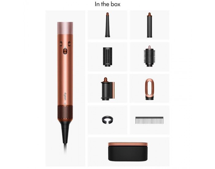 Маша за коса Dyson AIRWRAP HS08 i.d.™ AmSi/PkCp (123682-01) , 1300 W