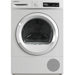 Сушилня Daewoo T8HT1W2BG , 8 kg, E , Бял - Електроуреди