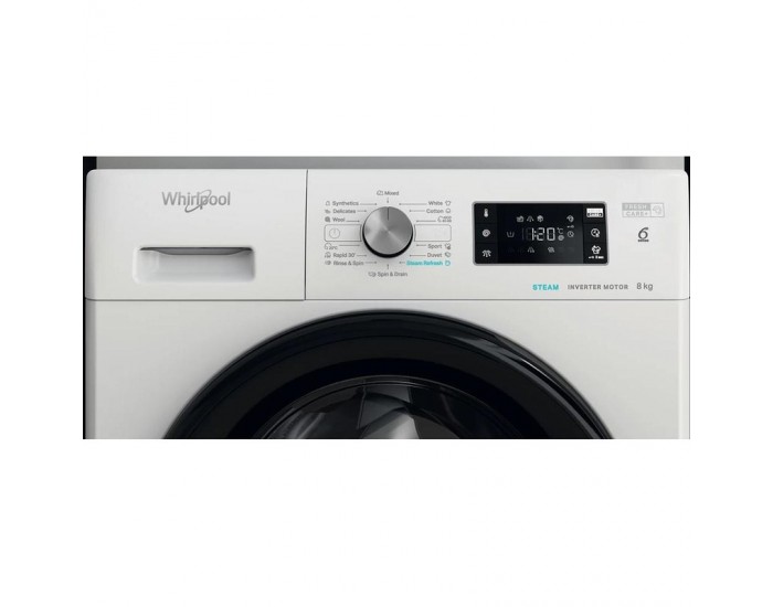 Пералня Whirlpool FFB 8469 BV EE , 1400 об./мин., 8.00 kg, A , Бял