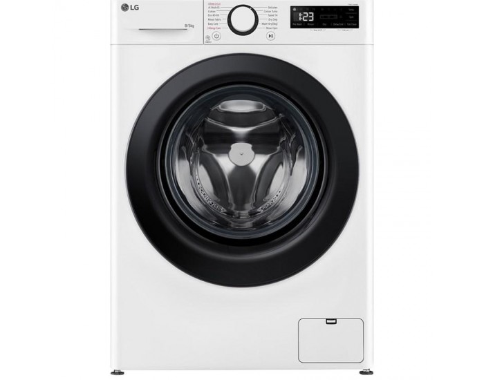 Пералня със сушилня LG F2DR508SBW , 1200 об./мин., 8.00 kg, 5 kg, E