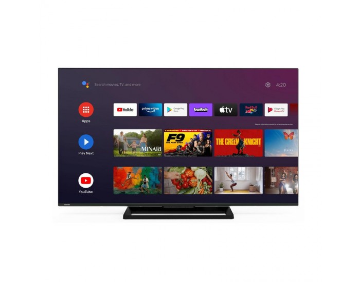 Телевизор Toshiba 50UA3E63DG ANDROID SMART , 126 см, 3840x2160 UHD-4K , 50 inch, Android , LED , Smart TV