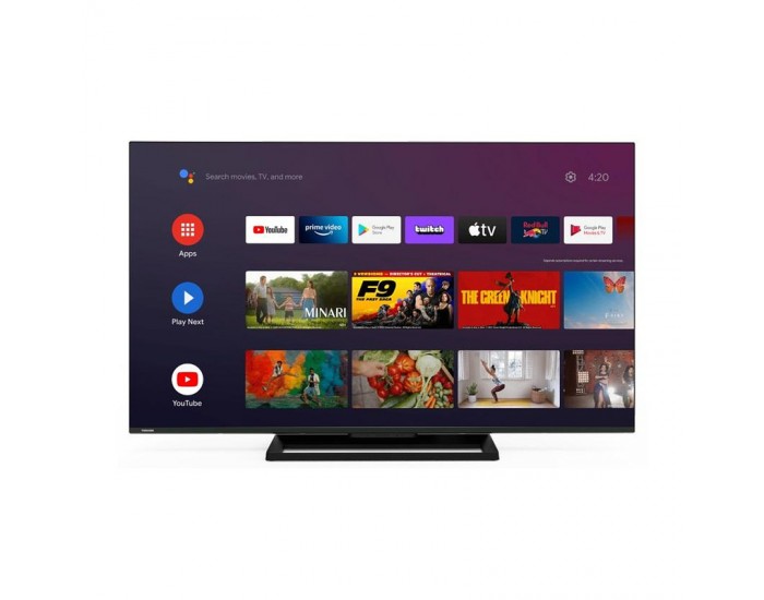 Телевизор Toshiba 43UA3E63DG ANDROID SMART , 108 см, 3840x2160 UHD-4K , 43 inch, Android , LED , Smart TV