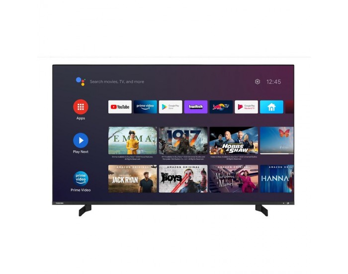 Телевизор Toshiba 50QA5D63DG ANDROID SMART , 126 см, 3840x2160 UHD-4K , 50 inch, Android , LED , Smart TV