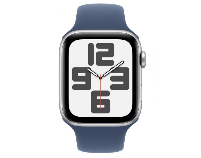 Смарт часовник Apple Watch SE2 v3 44mm Silver/Denim Band M/L mxer3 , 1.78 , 32 , 44.00 , Apple S8 SiP 64-bit Dual Core
